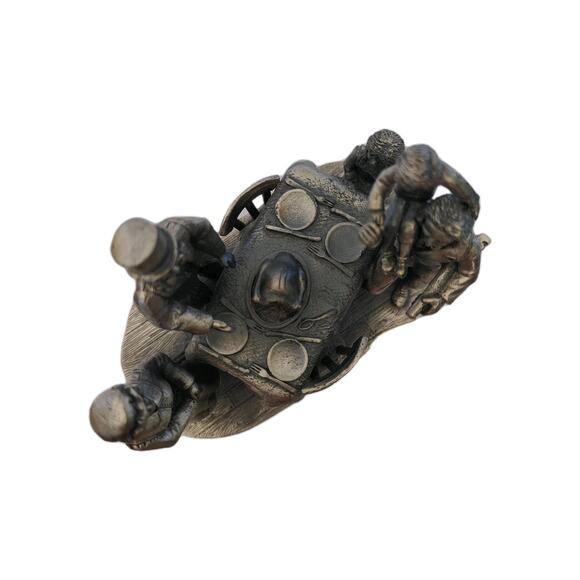 Tudor Mint Christmas Carol Pewter Figurine The Happy Ending Signed 706/5000 - Picture 7 of 14